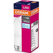 Bec Led Osram, LED VALUE CLASSIC B, E14, 5.5W (40W), lumina rece (6500K), 470 lumeni, 220-240V, durata de viata 15.000 ore, clasa energetica A+