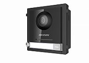 Panou videointerfon modular de exterior Hikvision DS-KD8003-IME1/EU 1 xbuton apelare, camera video wide angle 180° Fish eye 2MP pe rmiteconectarea pana la 8 submodule de extensie, conectare: TCP/IP, RTSPcustomizare afisare nume montaj aplicat sau ingropat (accesoriile demontaj nu sunt incluse)