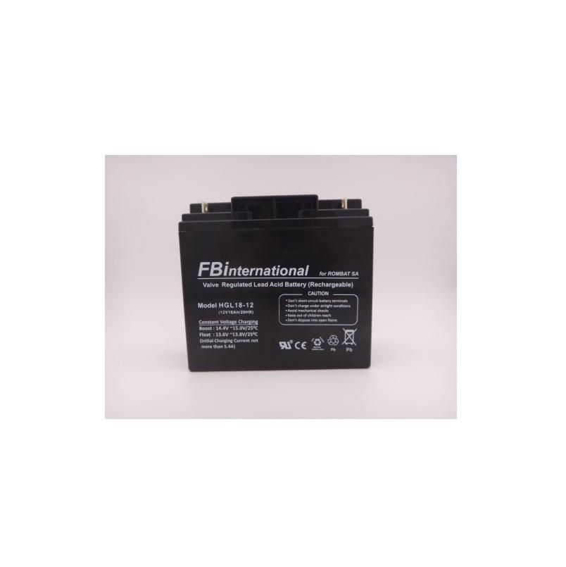 Acumulator stationar 18A/12V HGL12-18 Dimensiuni: 181 x 77 x 167 cm.