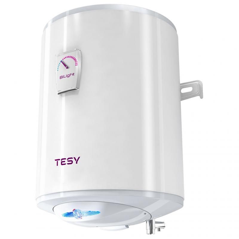 Boiler electric Tesy BiLight GCV303512B11TSR, putere 1200 W, capacitate 30 L, presiune 0.8 Mpa, izolatie 18 mm, instalare verticala, control mecanic, clasa energetica D, protectie sticla ceramica, timp incalzire 1h 29min, termostat reglabil, protectie anti-inghet, culoare alb