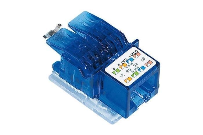 NET ACC CONNECTION MOD. 100PCS/CAT6 1XRJ45 R304...