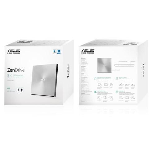 DVD-RW extern, ASUS, interfata USB 2.0, negru,  SDRW-08U7M-U/BLK/G/AS/P2G  (include TV 0.75 lei)