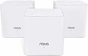 Tenda Tenda| MW3 (3 pack) | Router wireless | 802.11ac | AC1200 | Porturi 1 WAN, 1 LAN 10/100 Mbit/s unitate primara, 2 LAN pt unitatile 2,3 | Antene 2 interne | Acoperire max 300mp | Gaming & Streaming | 4k, Cloud managed | Alb