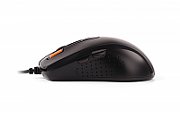 MOUSE A4tech, PC sau NB, cu fir, USB, optic, 1600 dpi, butoane/scroll 7/1, buton selectare viteza, negru,  N-70FX-BK  (include TV 0.15 lei)