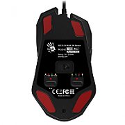 MOUSE A4tech, gaming, cu fir, USB, optic, 3200 dpi, butoane/scroll 8/1, iluminare, butoane programabile, negru,  Q50  (include TV 0.15 lei)
