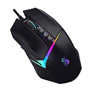 MOUSE A4tech, gaming, cu fir, USB, optic, 3200 dpi, butoane/scroll 8/1, iluminare, butoane programabile, negru,  Q50  (include TV 0.15 lei)