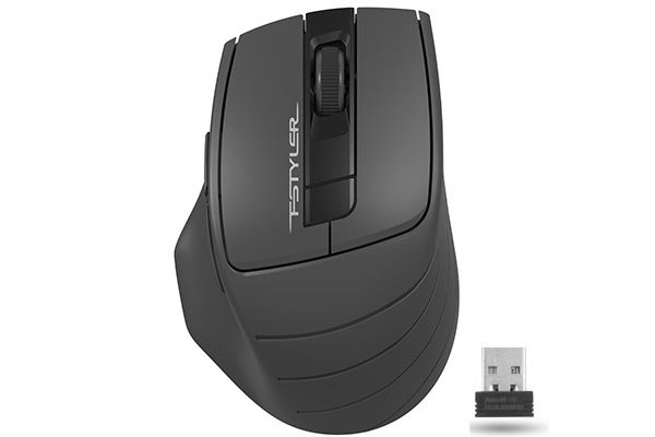 Mouse A4tech Gaming FG30, wireless, gri