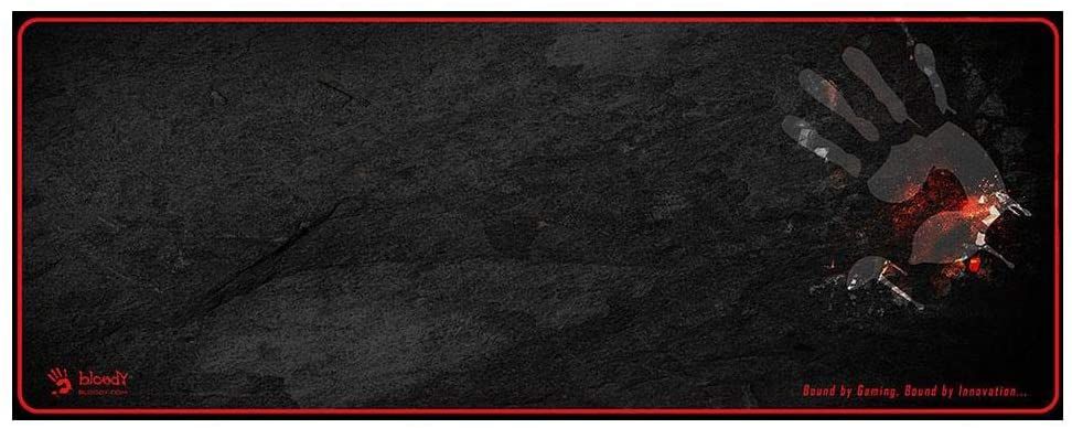 Mouse PAD A4Tech,  X-thin , gaming, cauciuc si material textil, 800 x 300 x 2 mm, negru,  B-088S 