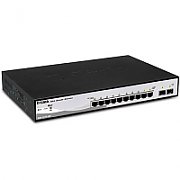 Switch D-Link DGS-1210-10P, 8 porturi 10 / 100 / 1000 MBs