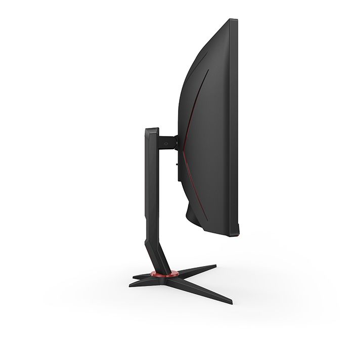 Monitor 34 inch WLED AOC CU34G2X/BK 3440 x 1440 pixeli, 144 Hz, 1 ms, Negru