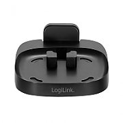 STAND SPACER vertical, notebook 14/17 , dublu, protectie impotriva zgarieturilor, latime ajustabila, argintiu, aluminiu sablat,  SPS-Vertical 