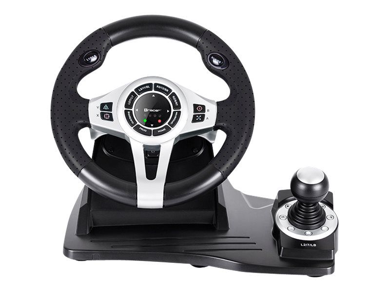 TRACER Tracer TRAJOY46524 Gaming Controller Black Steering wheel + Pedals PlayStation 4, Playstation 3