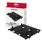 Bracket RHD-435, Pentru montarea a 4 HDD/SSD 2.5  HDD  sau 2x 2.5  HDD/SSD si 1x 3.5  HDD in slot de 5,25 
