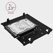 Bracket RHD-435, Pentru montarea a 4 HDD/SSD 2.5  HDD  sau 2x 2.5  HDD/SSD si 1x 3.5  HDD in slot de 5,25 