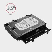Bracket RHD-435, Pentru montarea a 4 HDD/SSD 2.5  HDD  sau 2x 2.5  HDD/SSD si 1x 3.5  HDD in slot de 5,25 