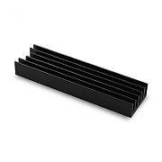 Cooler Pasiv CLR-M2L10, pentru M.2 SSD, Suport SSD 80mm, Aluminiu, Paduri termice din silicon incluse, inatime10 mm