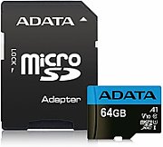 ADATA AUSDX64GUICL10A1-RA1 ADATA Premier Micro SDXC UHS-I 64GB 100/25 MB/s
