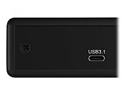 ICYBOX IB-377-C31 IcyBox External 3,5 HDD/SSD Case SATA III, USB 3.1 Type-C, Black