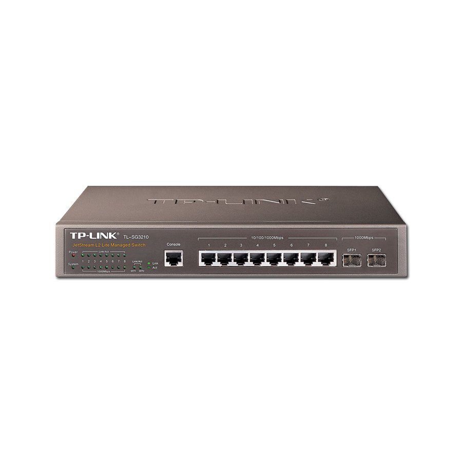 Switch TP-Link TL-SG3210, 10 porturi 10 / 100 / 1000 MBs