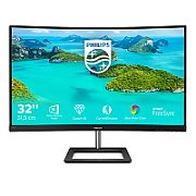 Monitor 31.5 inch WLED Philips 325E1C 2560 x 1440 pixeli, 75 Hz, 4 ms, Negru
