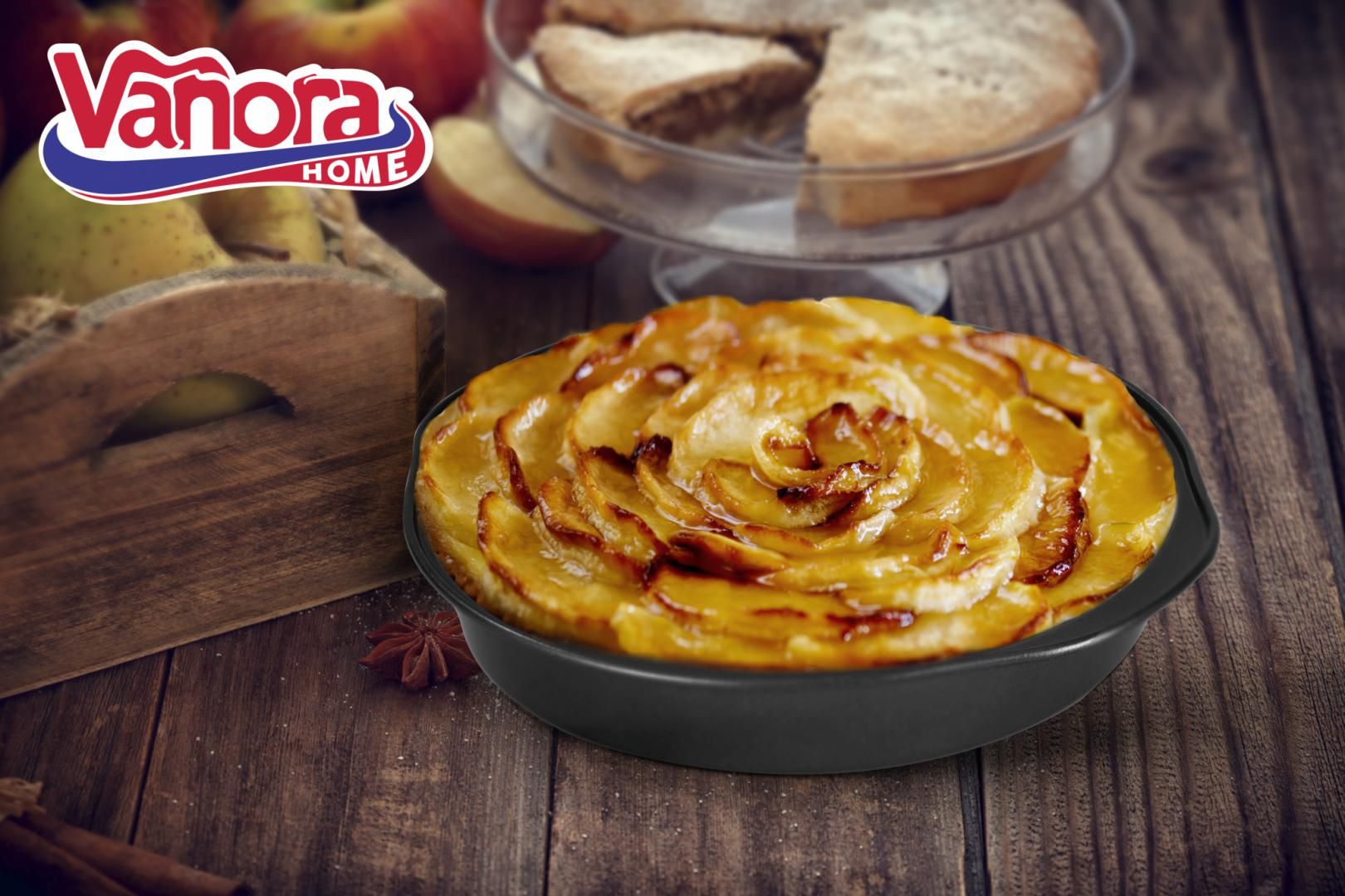  TAVA CUPTOR ROTUNDA   24*21.5*4 CM,VANORA HOME