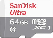 Card de Memorie MicroSDXC, 64GB, Adaptor SD, Class 10