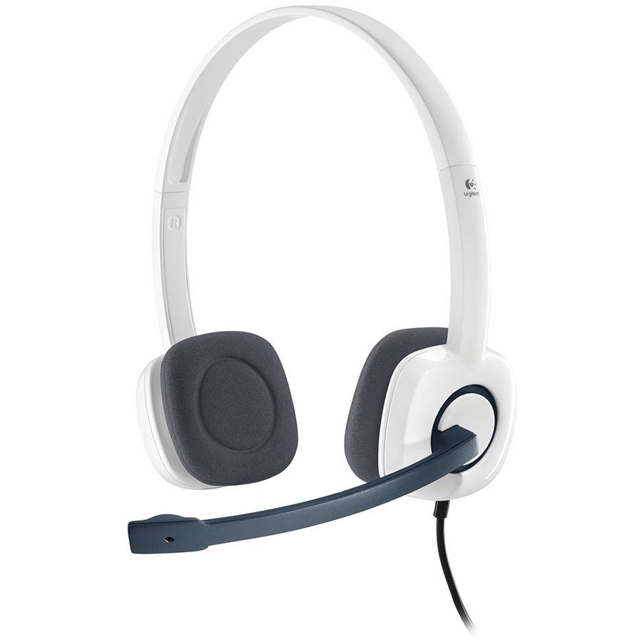 Logitech H150 Stereo Headset Head-band White