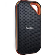SanDisk SSD Extern SanDisk Extreme PRO® V2, 2TB, NVMe, Argintiu, USB 3.2