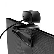 CAMERA WEB LOGILINK senzor. 1080p Full-HD cu rezolutie video 1920x1080 unghi vizualizare  80grade, pivotare 90grade, rotatie 180grade, microfon dual, auto focus, cablu 1.6m,  UA0379  (include TV 0.15 lei)