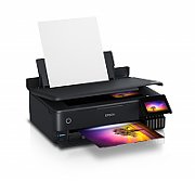 Imprimanta multifunctionala inkjet ciss color Epson L8180, A3, duplex, USB 2.0, Wi-Fi, 16 ipm negru, 12 ppm color