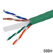 PATCH CORD UTP SPACER Cat5e, cupru-aluminiu, 7.5 m, verde, AWG26,  SP-PT-CAT5-7.5M-G  (include TV 0.15 lei)