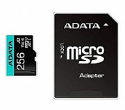 ADATA AUSDX256GUI3V30SA2-RA1 ADATA 256GB Premier Pro MICROSDXC. R/W up to 100/80 MB/s. with Adapter