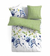 Lenjerie Vanora king size Micro Green Spring