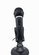 GEMBIRD Condenser microphone with desk-stand black