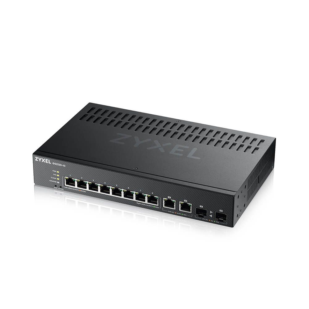 Switch Zyxel GS2220-10-EU0101F, 10 porturi 10 / 100 / 1000 MBs