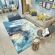 Covor Heinner cu print digital 3D 70x140 cm Galaxy