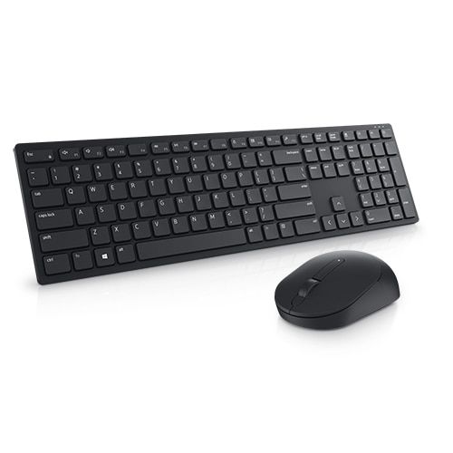 Dell Kit tastatura si mouse Dell Pro KM5221W, wireless, negru