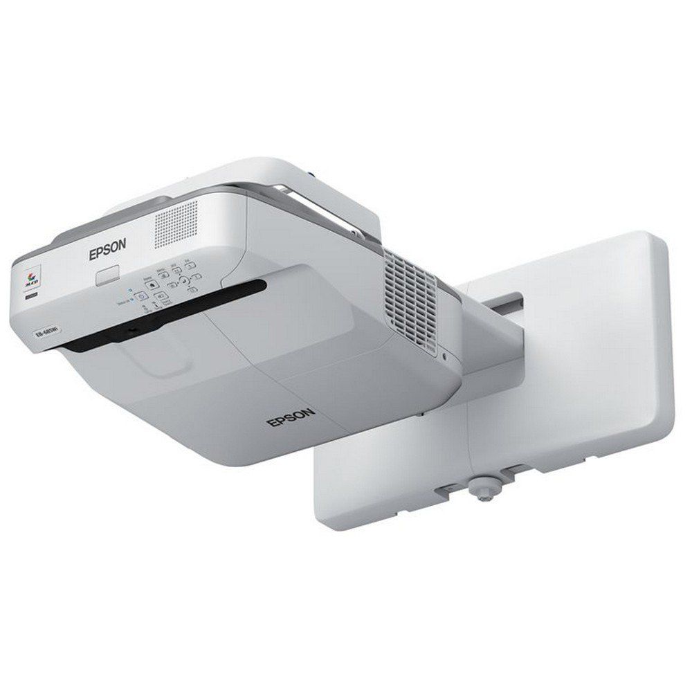 Videoproiector Epson EB-685W, 1280 x 800 pixeli, 16:10, 3500 lm, 3LCD, 5000 h, Wi-Fi, Alb