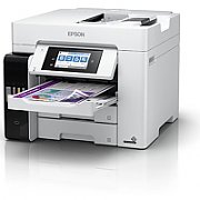 Imprimanta multifunctionala inkjet ciss color Epson L6580, A4, duplex, ADF, USB 2.0, Wi-Fi, 32 ppm negru, 32 ppm color