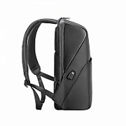 Rucsac notebook Serioux, SMART TRAVEL ST9590, dimensiuni 31 x 16 x 46 cm, rezistent la apa, compartimente multiple, compartiment separat pentru notebook: max. 15.6 , bretele ajustabile, port de încărcare USB, buzunar ascuns la spate, material poliester