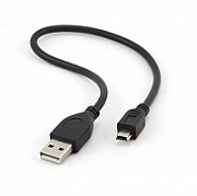 Cablu alimentare si date Gembird  USB 2.0 (T) - MINI-USB 2.0(T), 30 cm