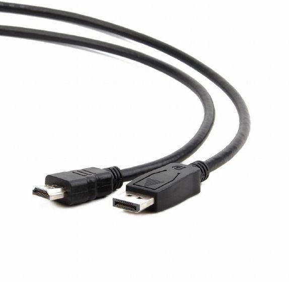 CABLU video SPACER, adaptor DisplayPort (T) la HDMI (T),4K, 3m, negru,  SPC-DP-HDMI-3M  (include TV 0.75 lei)