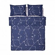 Lenjerie Dubla BBC 4 piese, 132TC -Sky