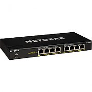 Switch NetGear GS308PP-100EUS, 8 porturi 10 / 100 / 1000 MBs
