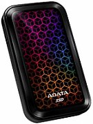 SSD extern ADATA SE770G, 512GB, Negru, USB 3.2