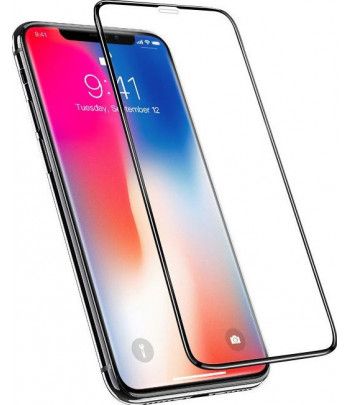 Hoco Nano 3D / Folie sticla 3D pentru iPhone XS Max/11 Pro Max, Negru