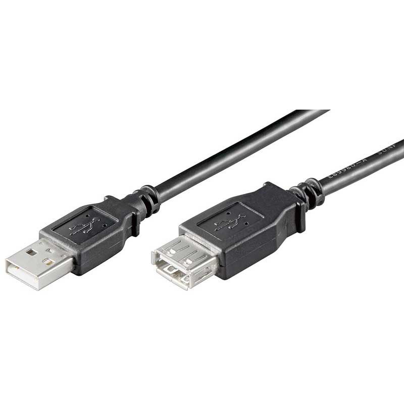 CABLU USB LOGILINK prelungitor, USB 2.0 (T) la USB 2.0 (M), 3m, negru,  CU0011B  (include TV 0.06 lei)
