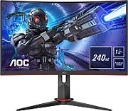 Monitor 31.5 inch WLED AOC C32G2ZE/BK 1920 x 1080 pixeli, 240 Hz, 1 ms, Negru