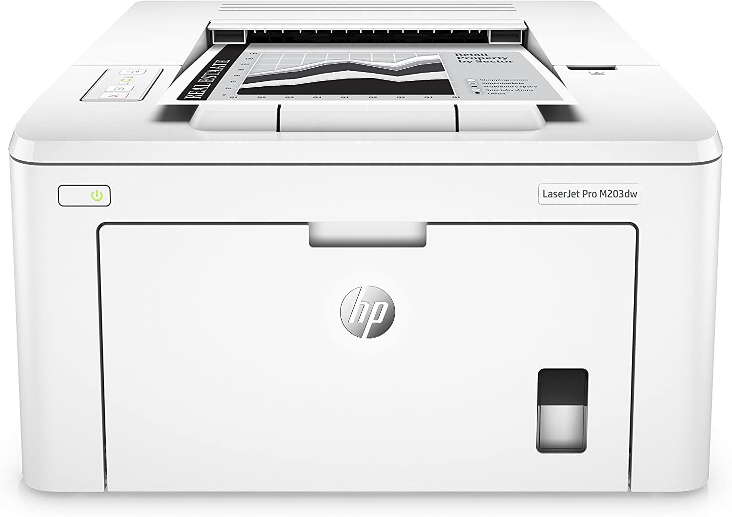 Imprimanta laser monocrom HP M203dw, A4, USB 2.0, Wi-Fi, 28 ppm