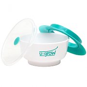 Bol cu Capac si Ventuza Anti-Alunecare U-GROW A-1017